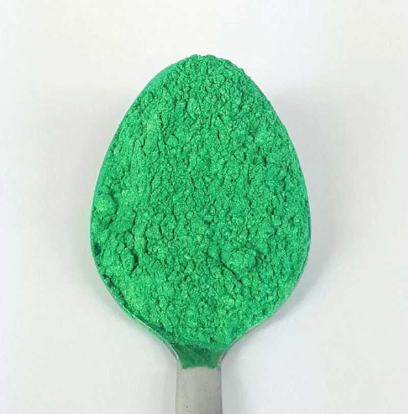 Poudre de mica cosmétique verte Bejeweled
