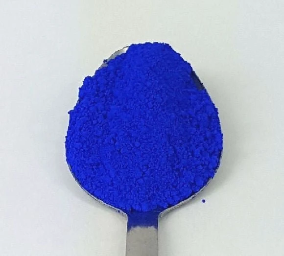 Poudre de mica cosmétique bleu outremer