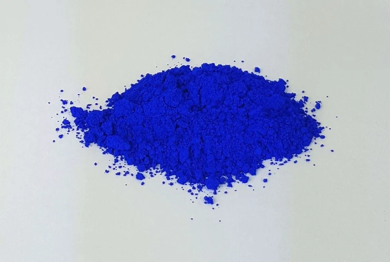 Poudre de mica cosmétique bleu outremer