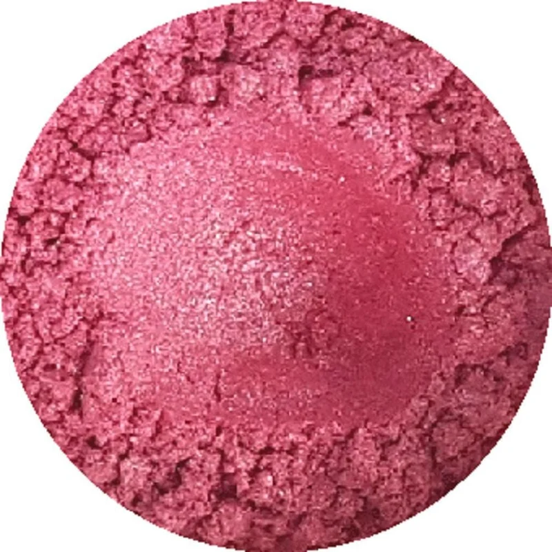 Poudre de mica cosmétique rose fraîche