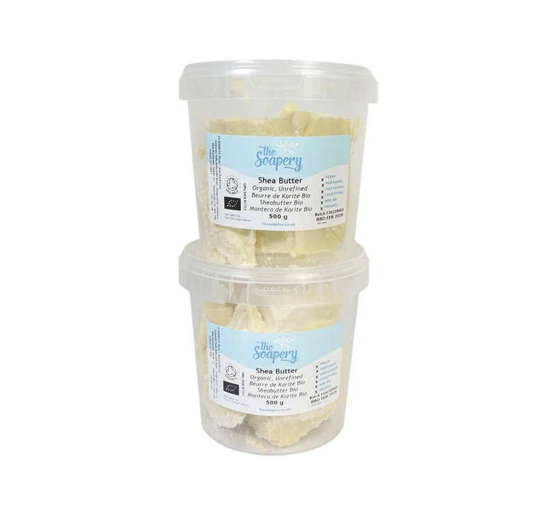 Beurre de karité - Grade A, biologique, non raffiné, cru