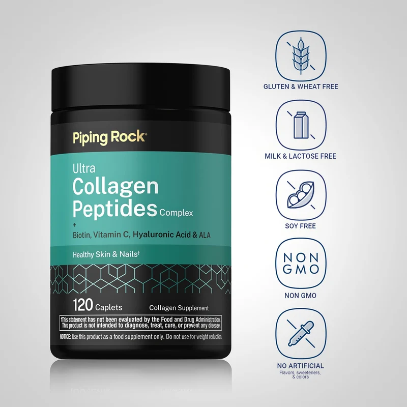 Collagen Peptides Complex, 120 Caplets