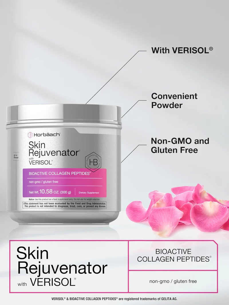 Skin Rejuvenator Verisol Collagen Peptide Powder, 10.58 oz (300g) Bottle