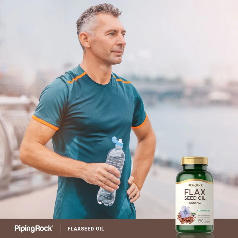 Flaxseed Oil, 1000 mg, 180 Quick Release Softgels