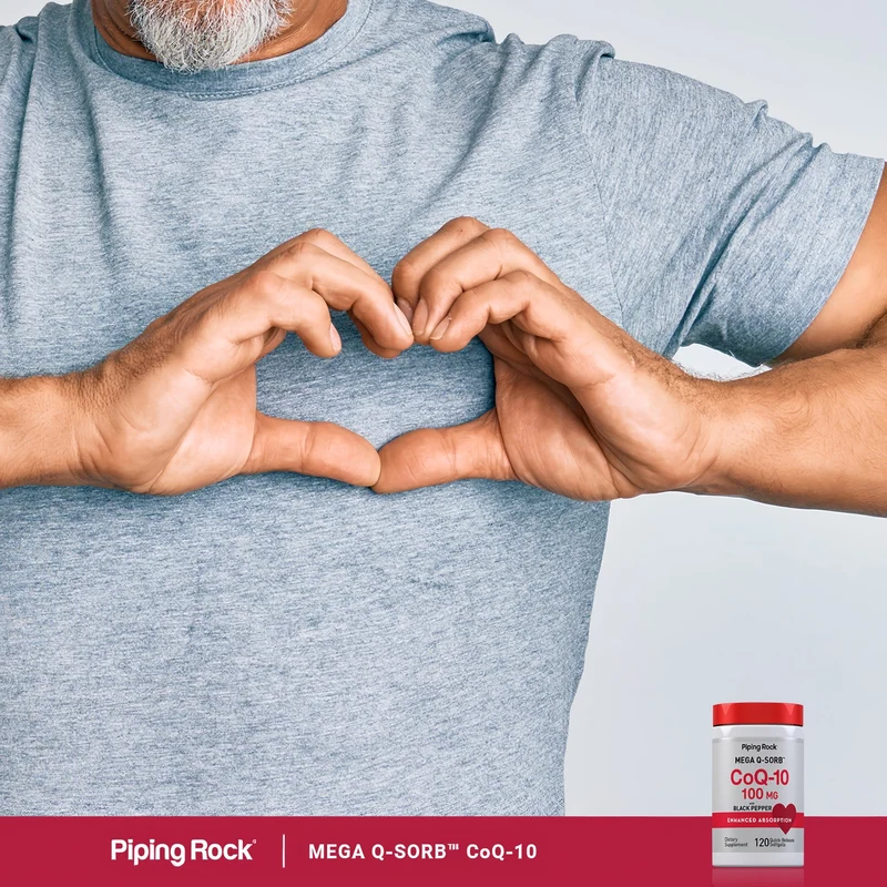 CoQ10, 100 mg, 120 Quick Release Softgels