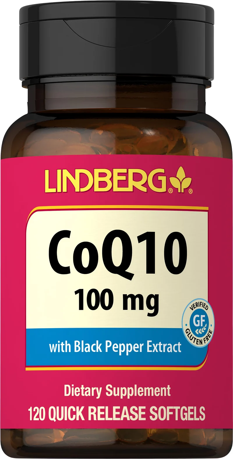 CoQ10, 100 mg, 120 Quick Release Softgels