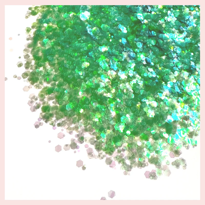 Green Chameleon Glitter Mix