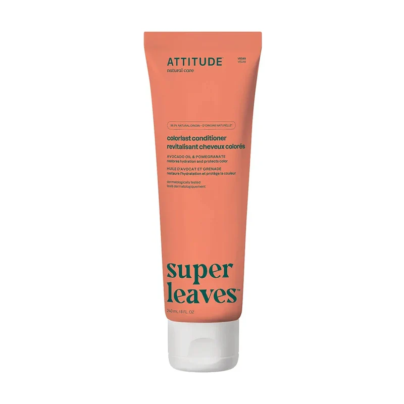 Revitalisant Cheveux Colorés Super Leaves Huile d'Avocat et Grenade