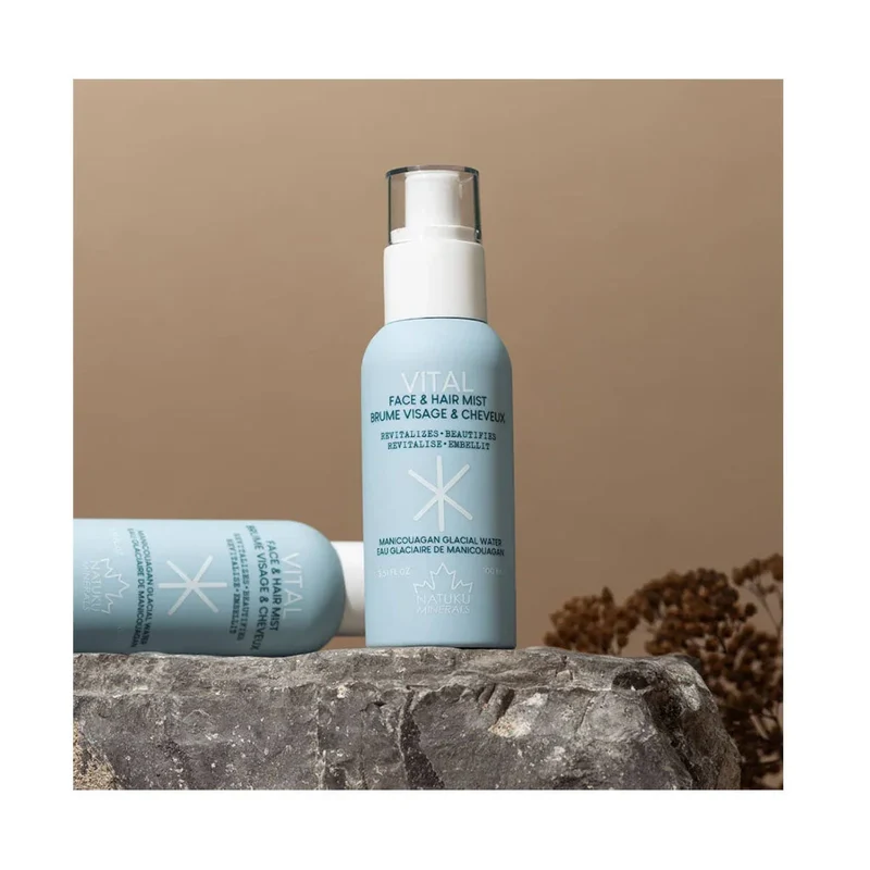 Vital Brume Visage & Cheveux Eau Glaciaire de Manicouagan