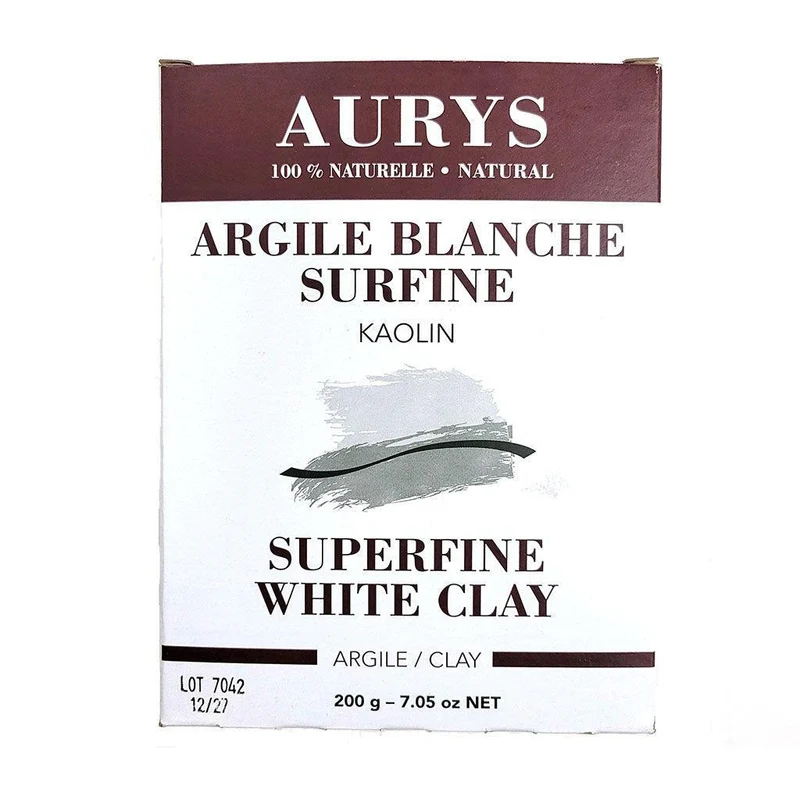 Argile Blanche Surfine Kaolin