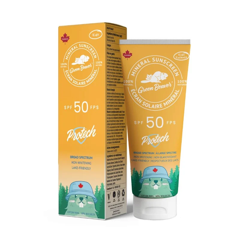 Écran Solaire Minéral FPS 50 Protech à Large Spectre Enfants