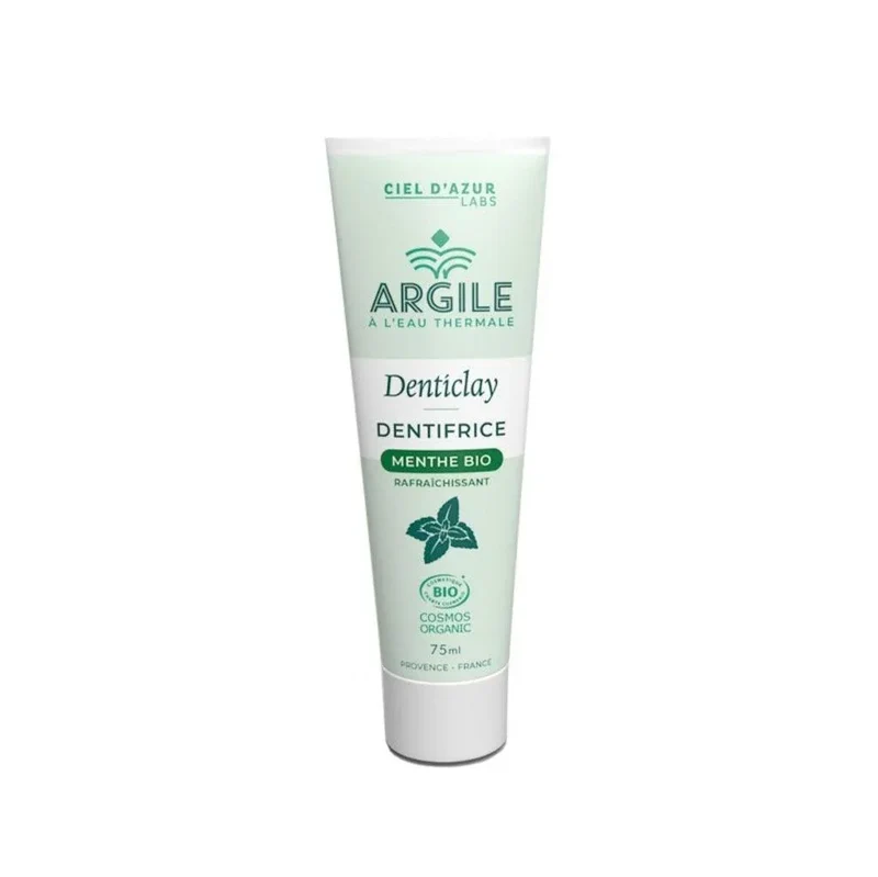 Dentifrice DentiClay Argile & Eau Thermale Menthe Bio
