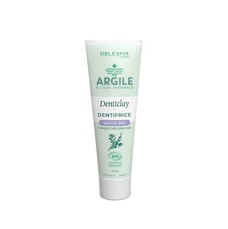 Dentifrice DentiClay Argile & Eau Thermale Sauge Bio