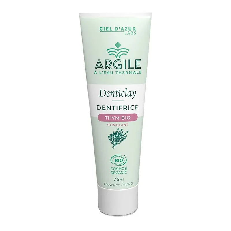 Dentifrice DentiClay Argile & Eau Thermale Thym Bio