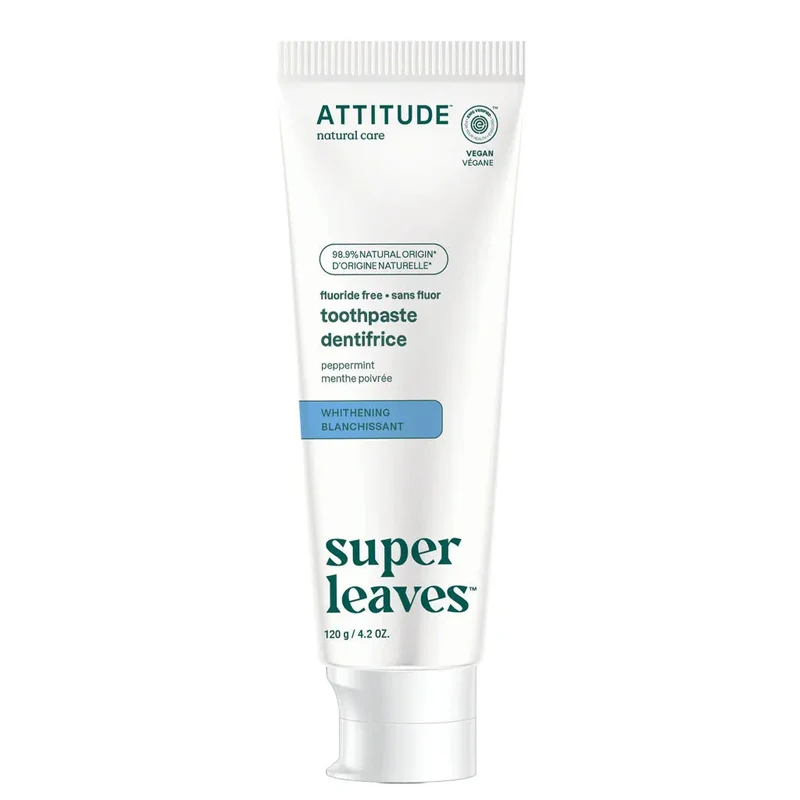 Dentifrice Blanchissant Menthe Poivrée Sans Fluor