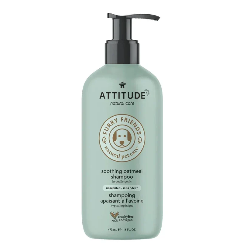 Shampoing Apaisant pour Animaux à l'Avoine Sans Odeur