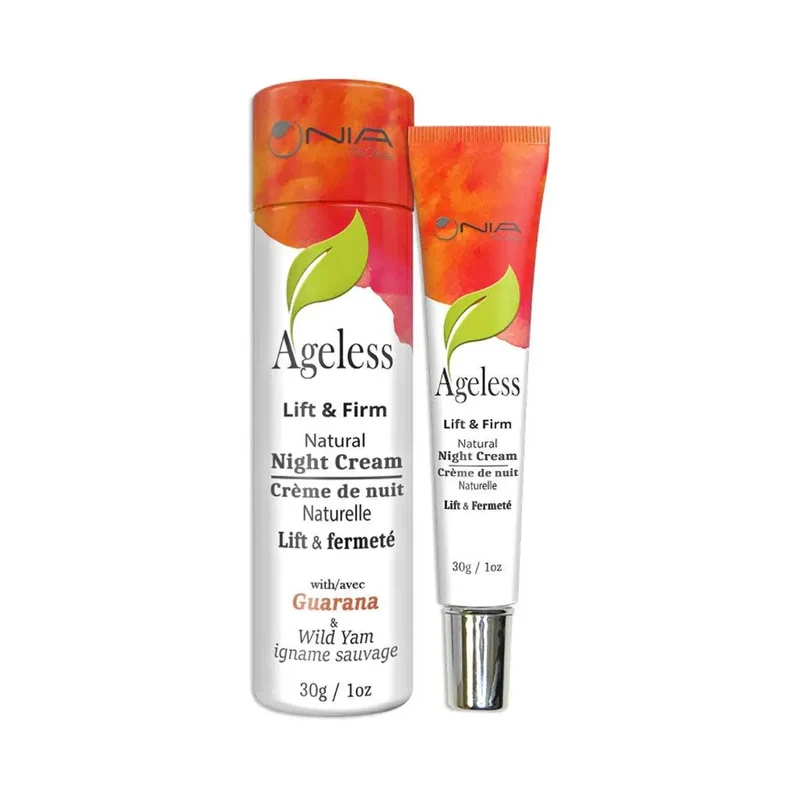 Crème de Nuit Ageless Lift & Fermeté avec Guarana et Igname Sauvage