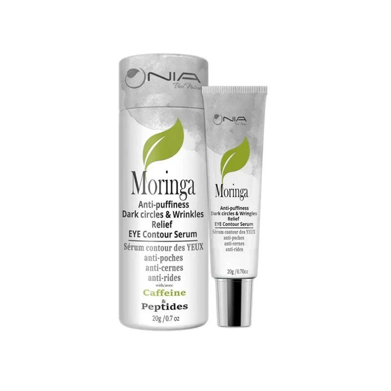 Sérum Contour des Yeux Moringa avec Caféine & Peptides