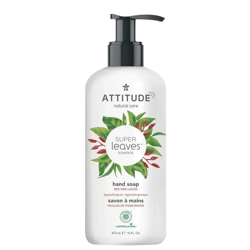 Savon pour Mains Naturel Super Leaves Feuilles de Vigne Rouge