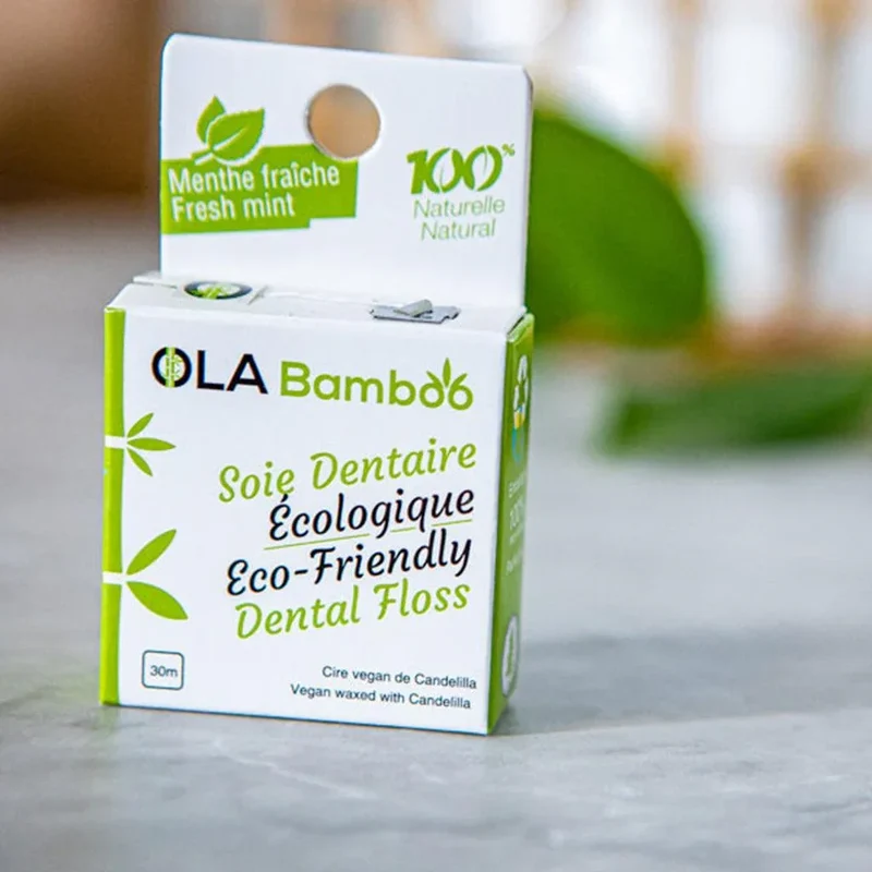 Soie Dentaire Écologique Menthe Fraîche