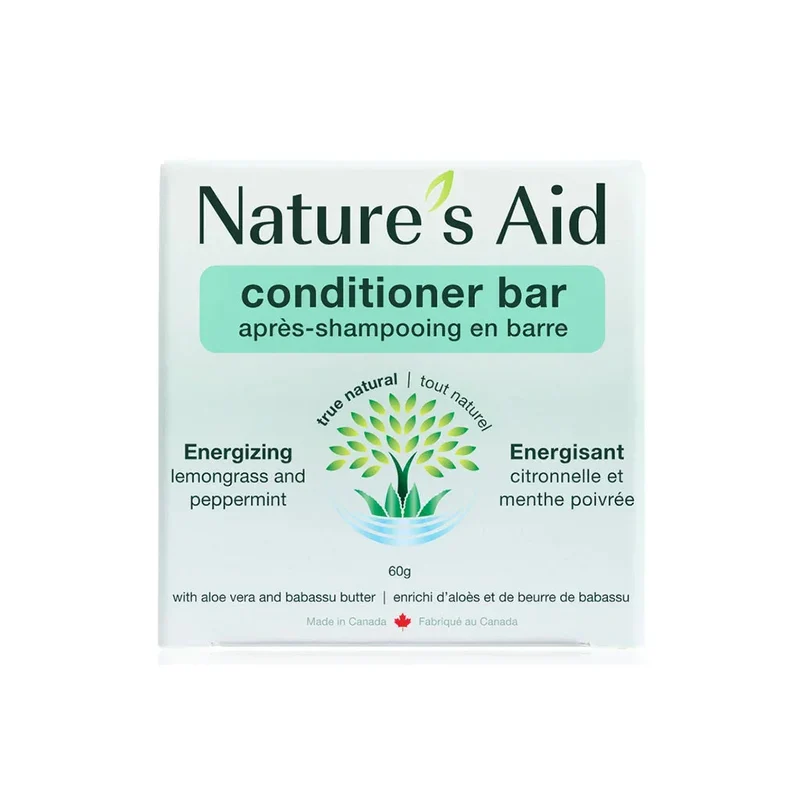 Après Shampoing en Barre Énergisant Citronnelle et Menthe Poivrée