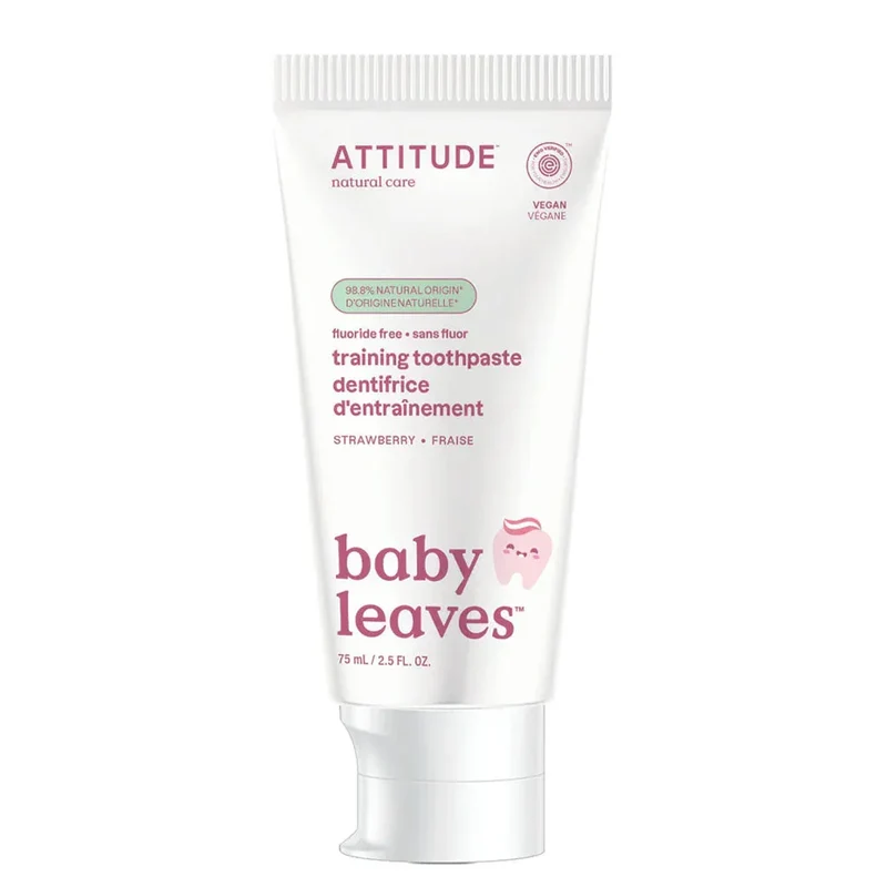Dentifrice d'Entraînement Fraise Baby Leaves