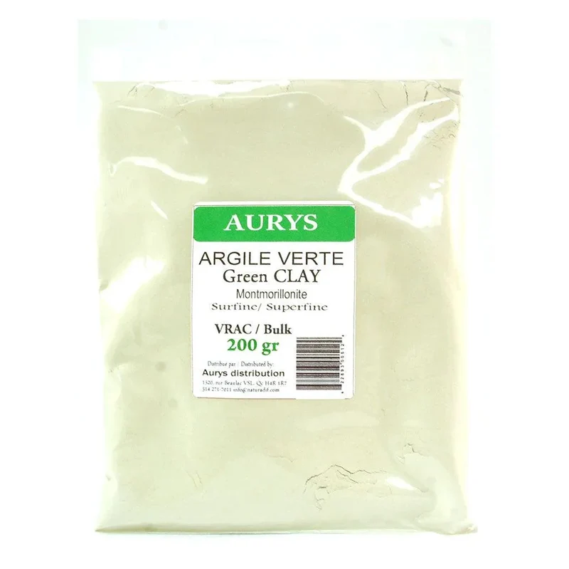 Argile Verte Montmorillonite Surfine en Vrac