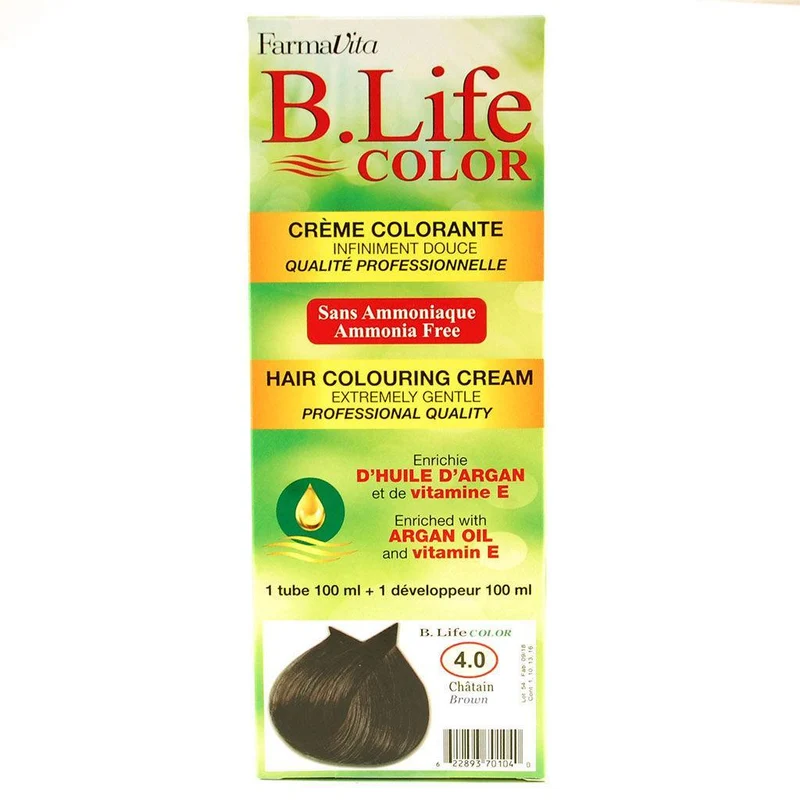 Crème Colorante Châtain