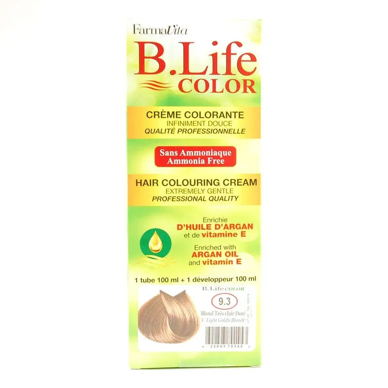Crème Colorante Blond Très Clair Doré