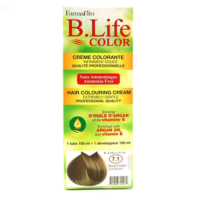 Crème Colorante Blond Cendré