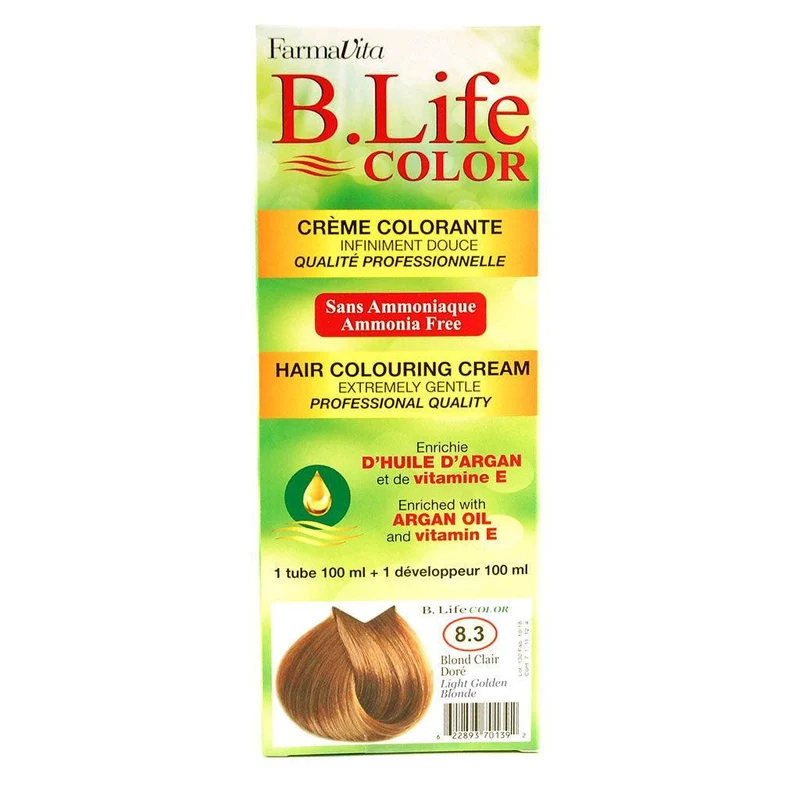 Crème Colorante Blond Clair Doré