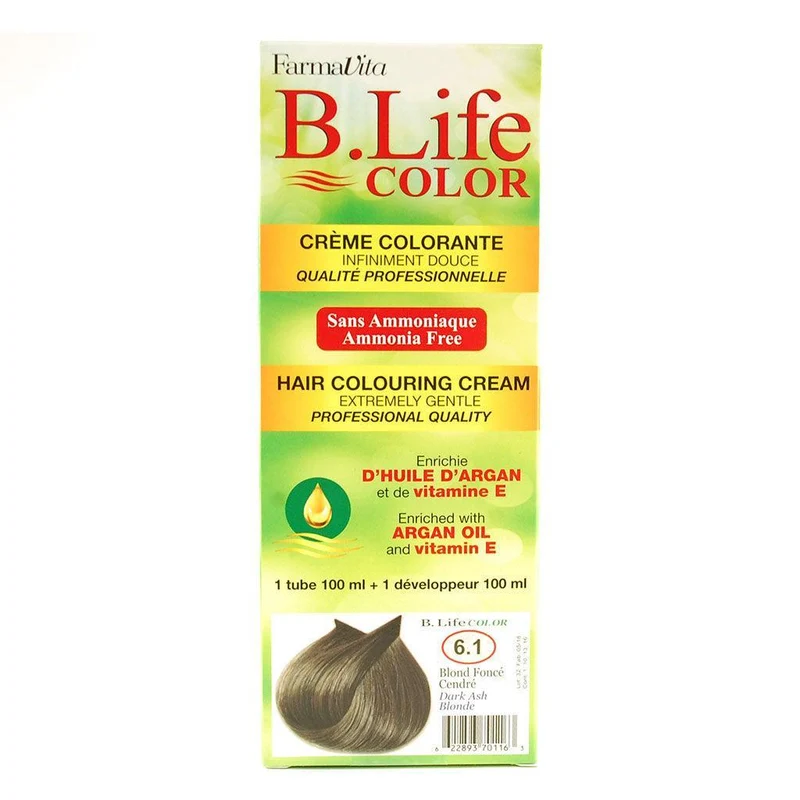Crème Colorante Blond Foncé Cendré