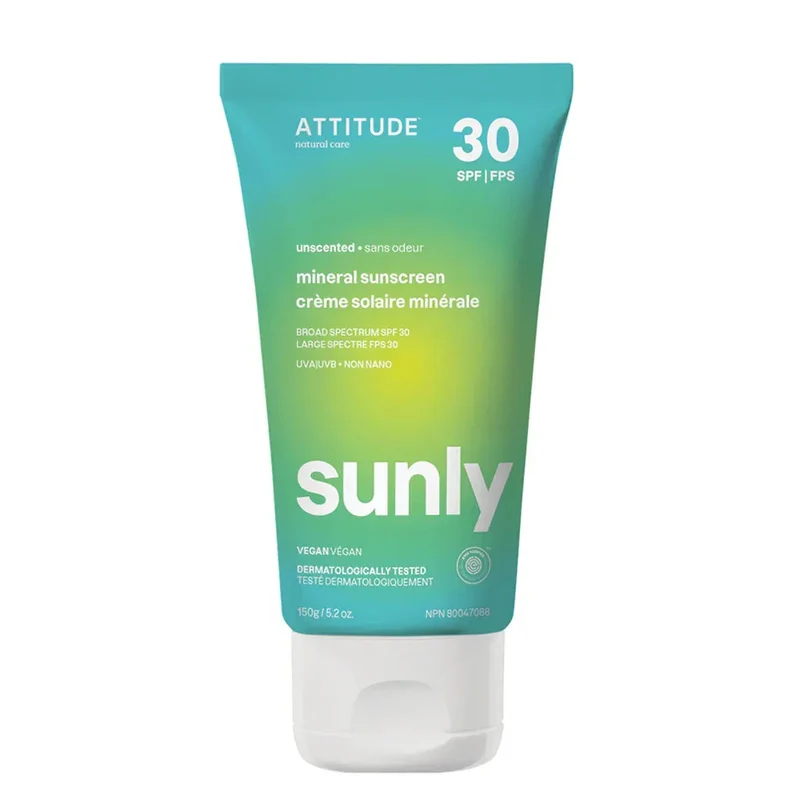 Crème Solaire Minérale FPS 30 Sans Fragrance