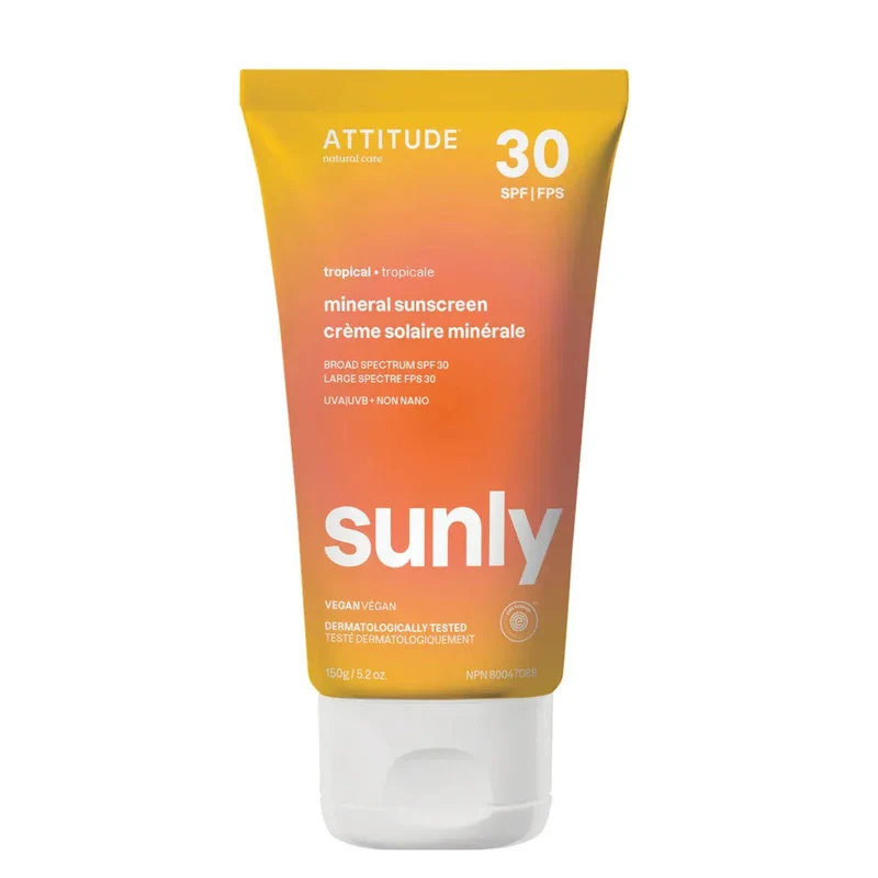 Crème Solaire Minérale FPS 30 Tropicale
