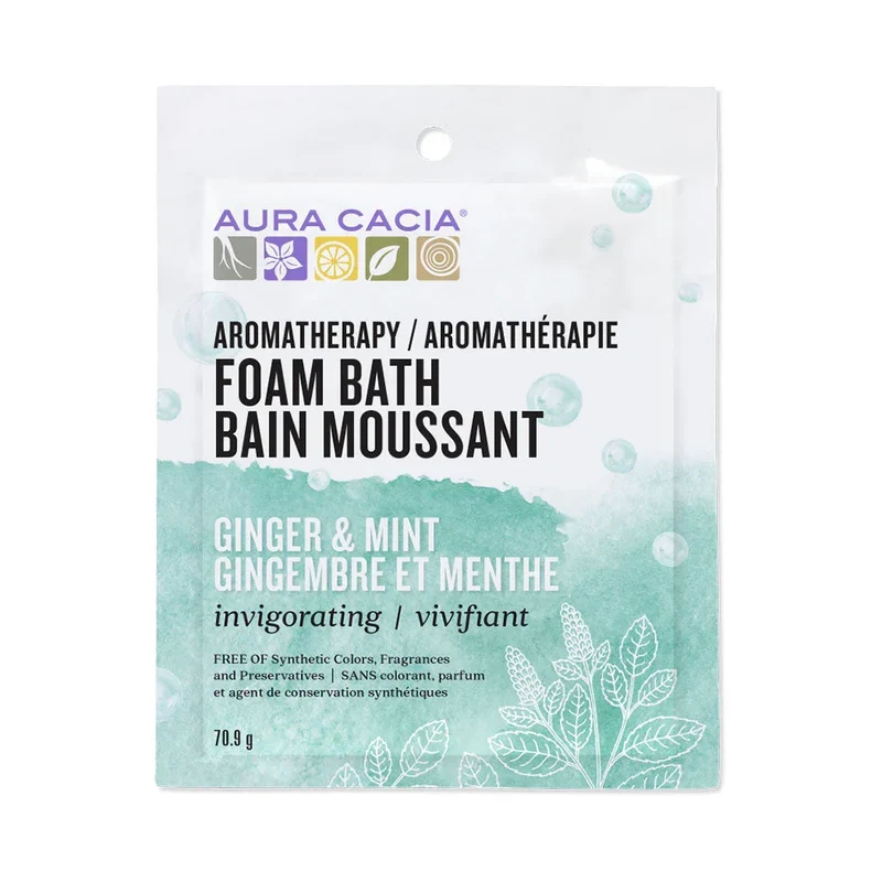 Bain Moussant Vivifiant Gingembre et Menthe