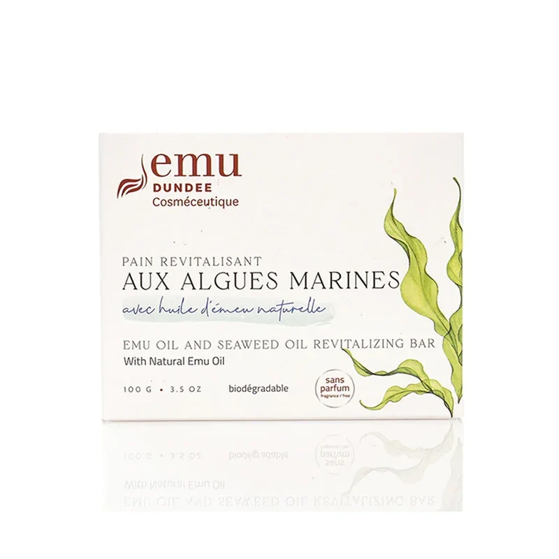 Pain Revitalisant à l'Huile d'Émeu et aux Algues Marines