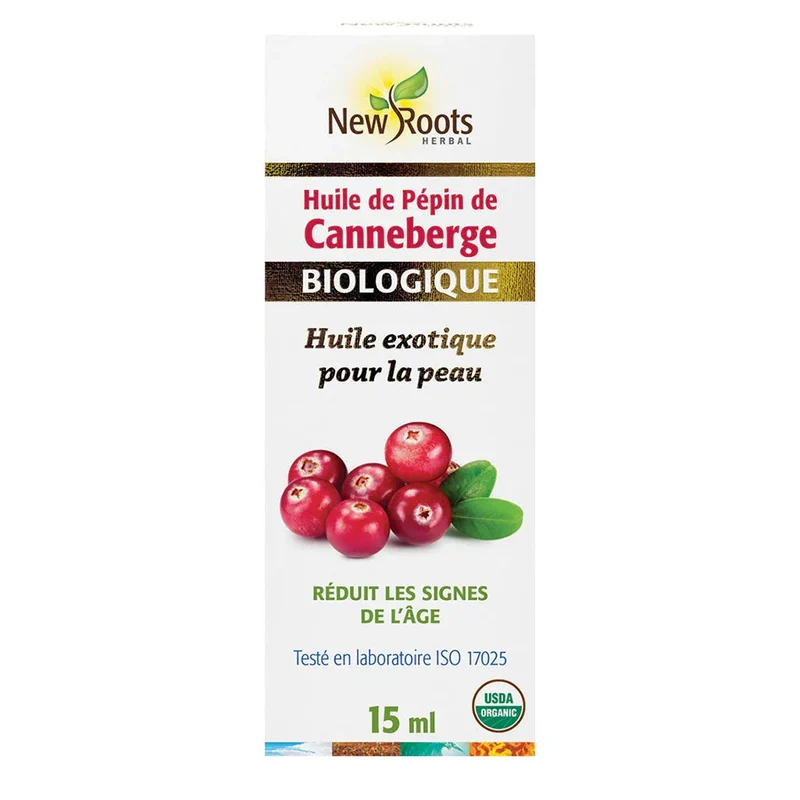 Huile de Pépin de Canneberge Biologique