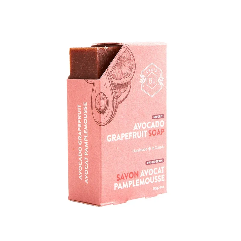Barre de Savon Avocat Pamplemousse
