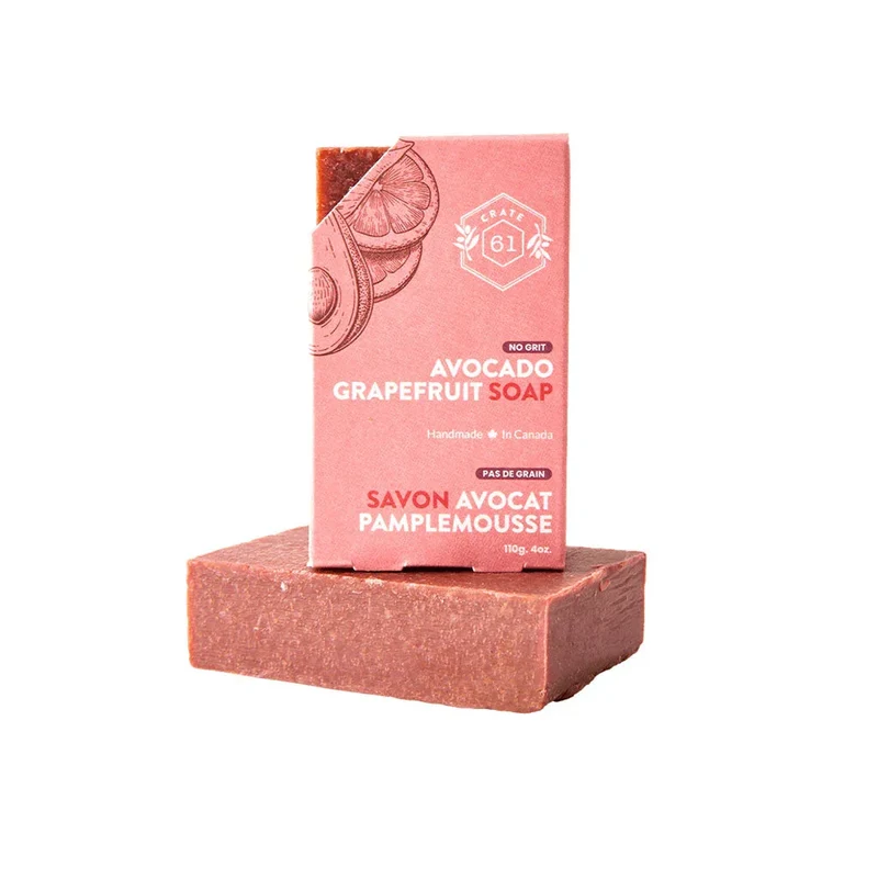 Barre de Savon Avocat Pamplemousse