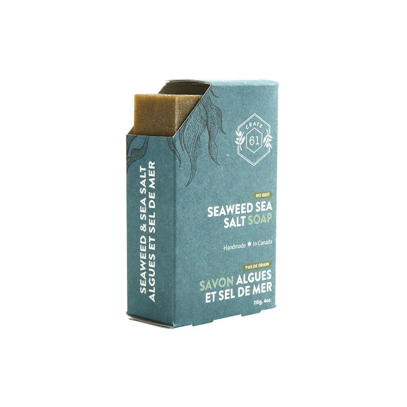 Barre de Savon Algues et Sel de Mer