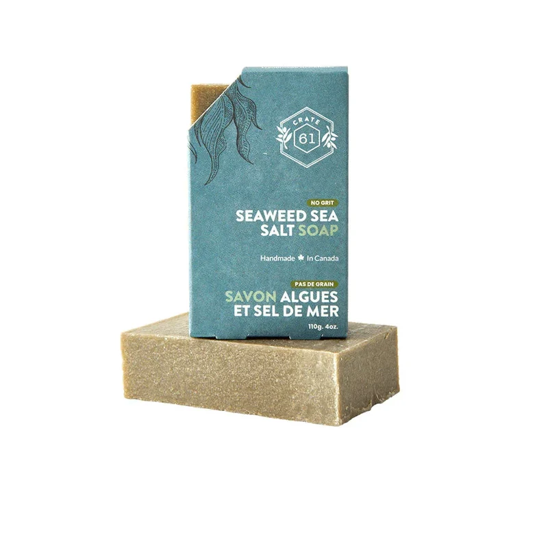 Barre de Savon Algues et Sel de Mer