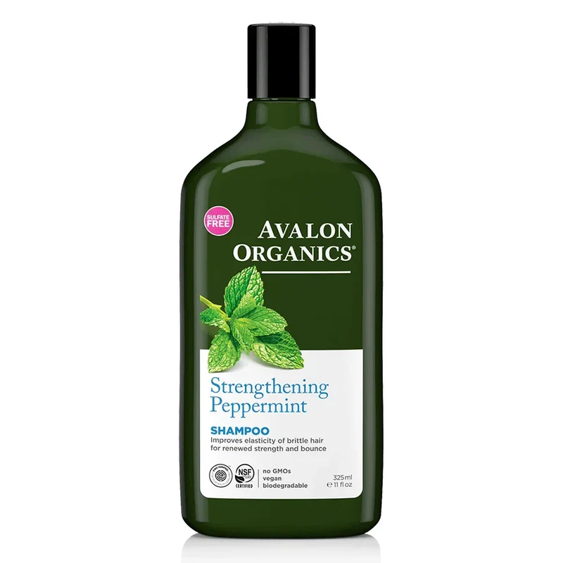 Shampoing Fortifiant à la Menthe Poivrée