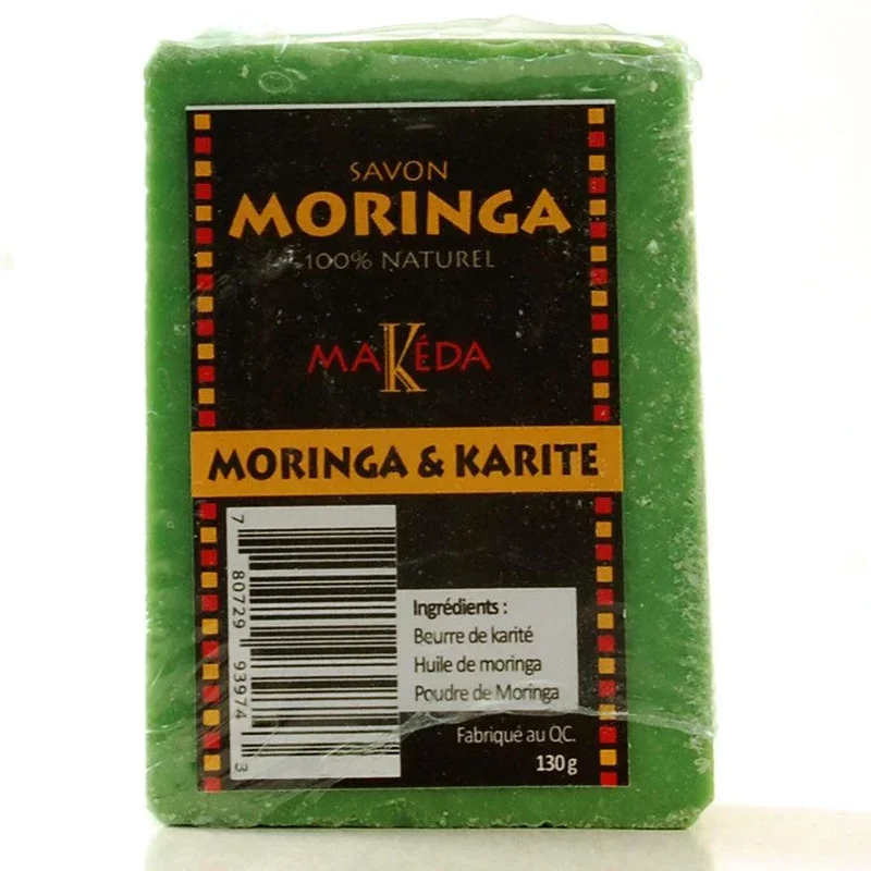 Barre de Savon Moringa & Karité Makéda