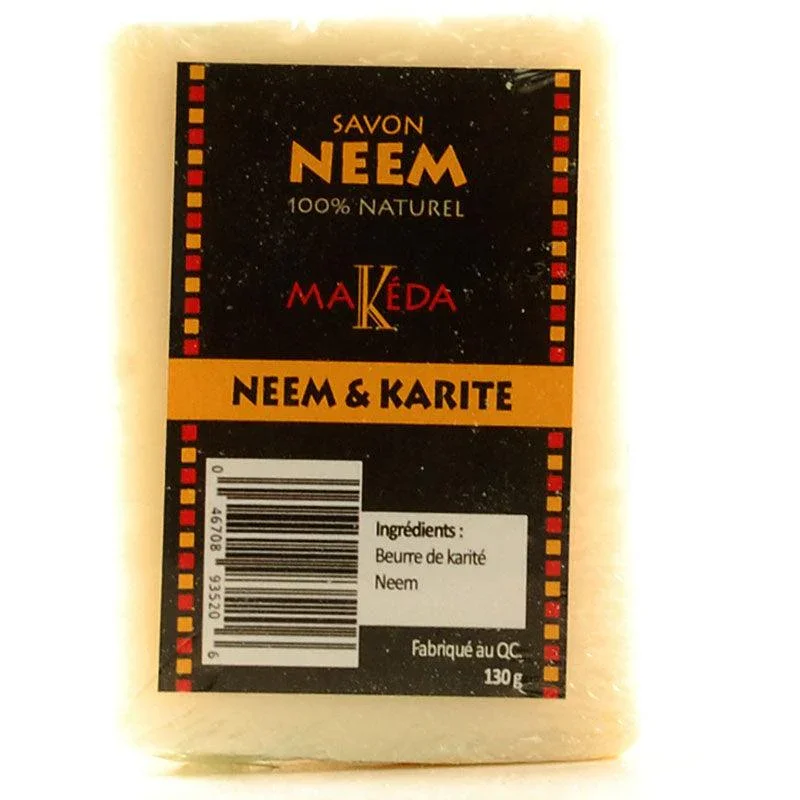 Barre de Savon Neem & Karité Makéda