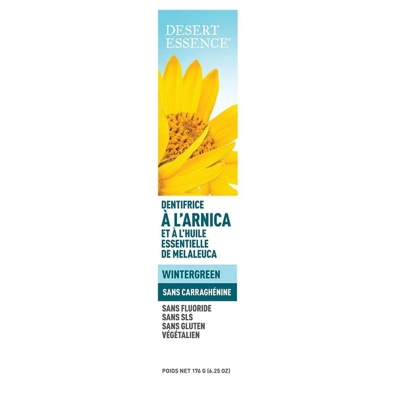 Dentifrice à l'Arnica et à l'Huile Essentielle de Melaleuca