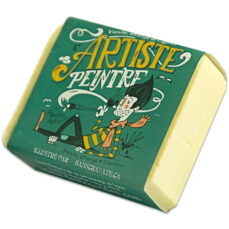 Savon Artiste Peintre - Vanille, Orange & Cyprès