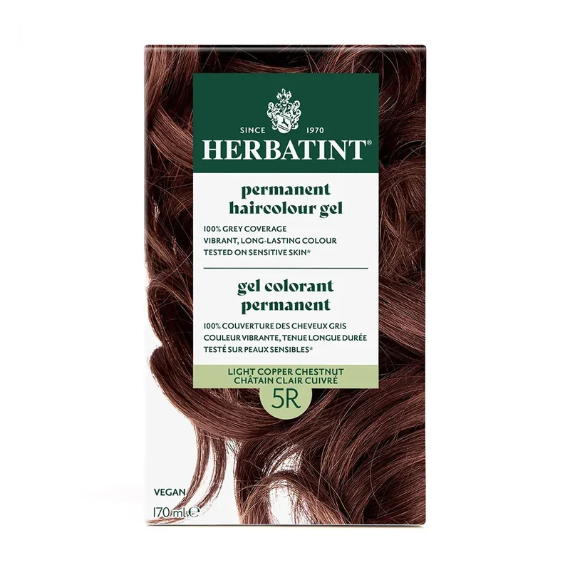 Colorant Permanent à Cheveux - Châtain Clair Cuivré 5R