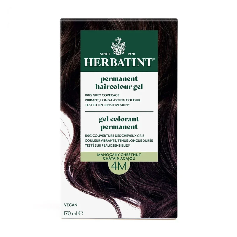 Colorant Permanent à Cheveux - Châtain Acajou 4M