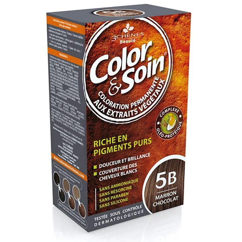 Coloration Permanente Color & Soin Marron Chocolat
