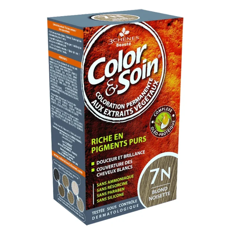 Coloration Permanente Color & Soin Blond Noisette